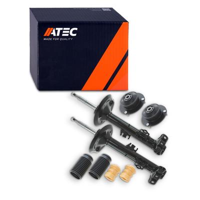 Atec 2x Stossdämpfer+Domlager+Staubschutz vorn Gasdruck [Hersteller-Nr. 40579233] für BMW