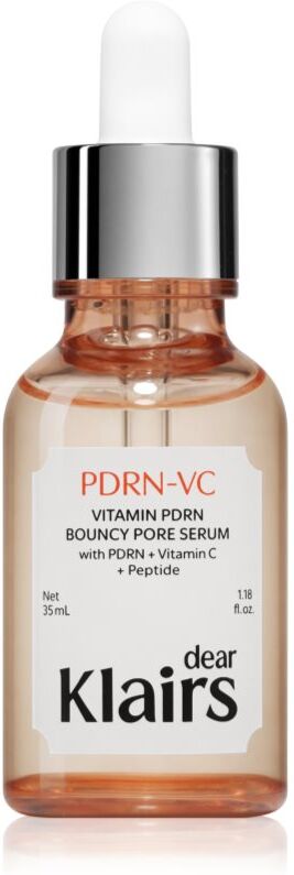 Dear Klairs Vitamin PDRN Bouncy Pore Serum intensive vitamin serum to minimise pores 35 ml