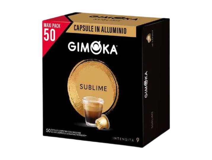 GIMOKA Nespresso Compatible Capsules SUBLIME 50 capsules 275 g
