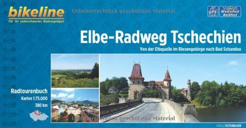 bikeline - Elbe-Radweg Tschechien: Von der Elbquelle im Riesengebirge nach Bad Schandau, 380 km. Radtourenbuch 1 : 75.000, wetterfest/reißfest, GPS-Tracks Download - Preis vom 14.10.2026 23:07:16 h