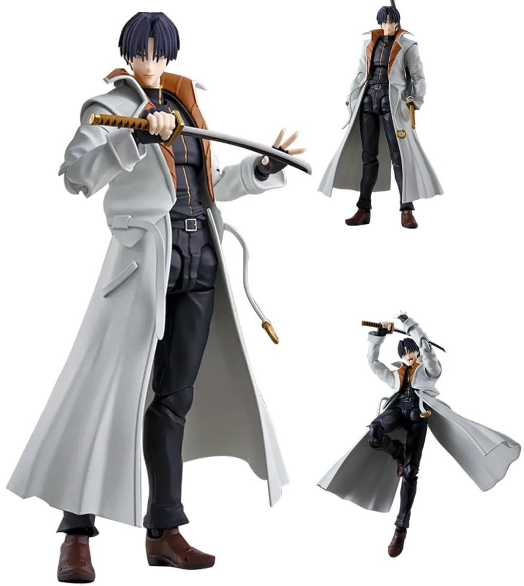 Elzusha Shinomori Aoshi Anime Figuur PVC Model voor Decoratie 16,5 cm