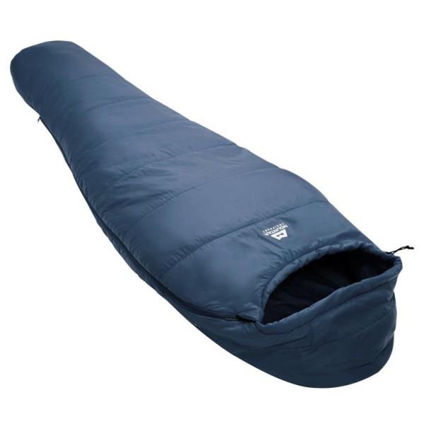 Mountain Equipment - Lunar I - Kunstfaserschlafsack Gr Long - Body Size: 200 cm Zip: Left Blau
