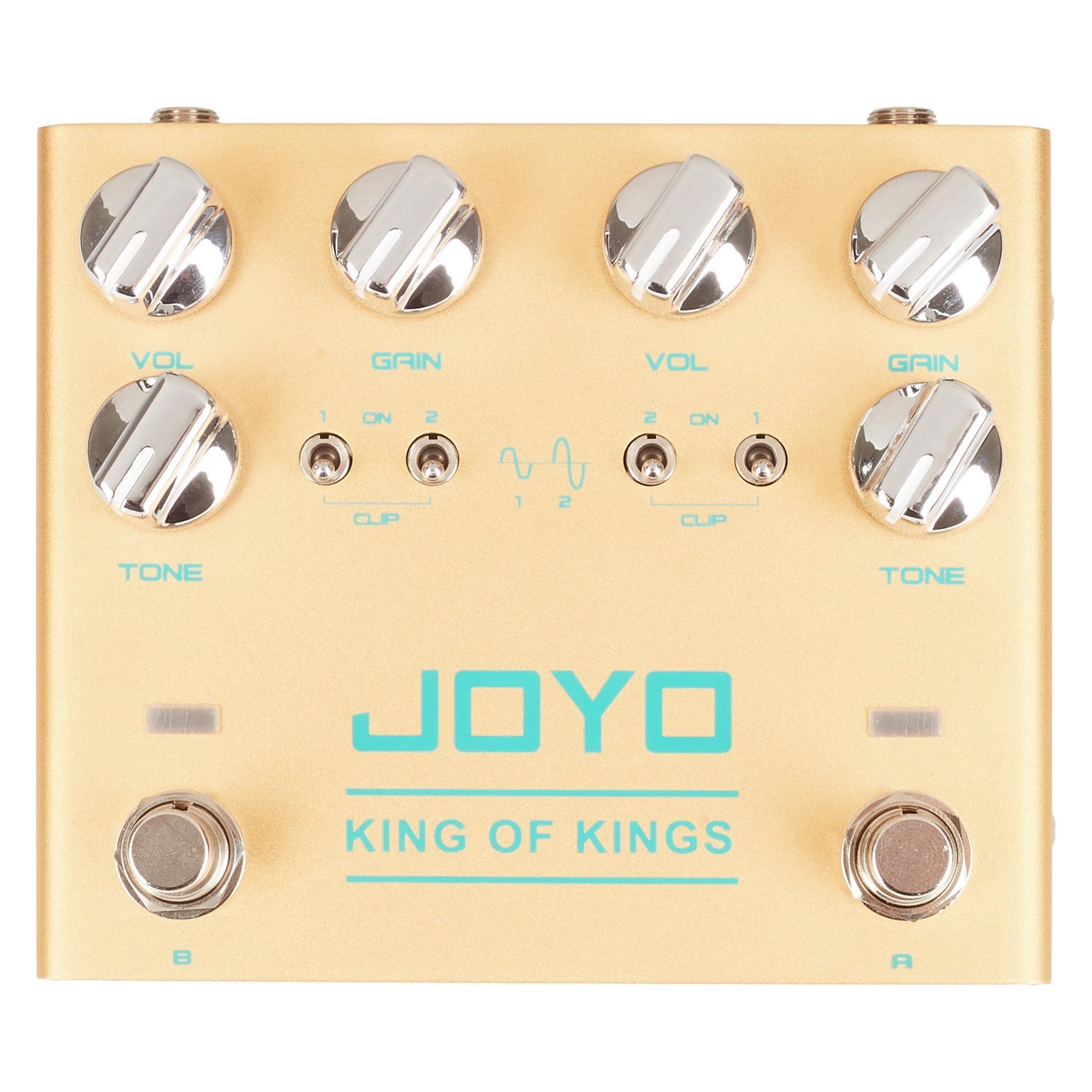 Yoyo Pedale Sovraccarico Distorsione Doppio Canale King of Kings (Gitarre) (R-20)