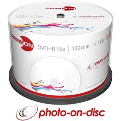 PRIMEON DVD+R bedruckbar 50er Spindel