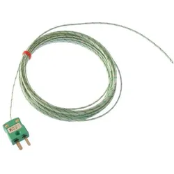 RS PRO, Kabelleitung, Glasfaser Thermoelement Typ K, Ø 1/0.3mm x (2 m)