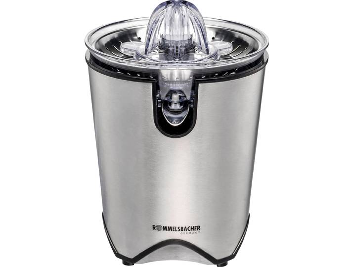 ROMMELSBACHER Zitruspresse ZP 60/E , silber (edelstahlfarben), B:16cm H:23cm T:22cm, Entsafter, Zitruspresse