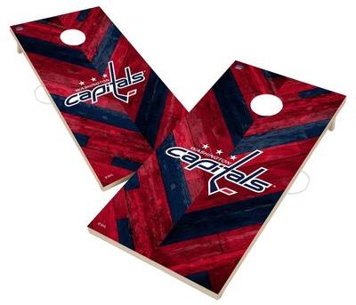 Skip's Garage Washington Capitals NHL Cornhole Board Set