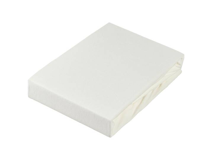 Novel Topper-Fixleintuch, Creme, Textil, 180x220 cm, in Übergrössen erhältlich, für Topper geeignet, Heimtextilien, Bettwäsche, Leintuch, Topper Bezüge