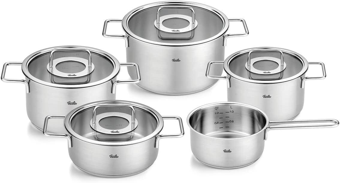 Fissler Pure collectie set van 5 stuks