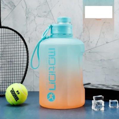 Uplift Essentials Large Capacity Gradient Sports Water Bottle blue 1.6 L