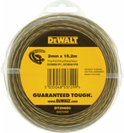DEWALT Flexvolt Trimmer-Faden 15,2m / 2mm DT20650-QZ)