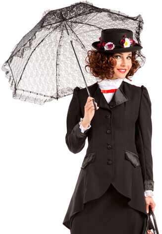 buttinette Mantel "Nanny", schwarz