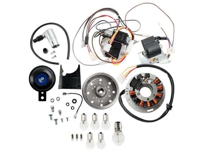 Kit de conversion d'allumage Artudatech 12V compatible avec Simson S50, S51, S53, S83, S70, Enduro