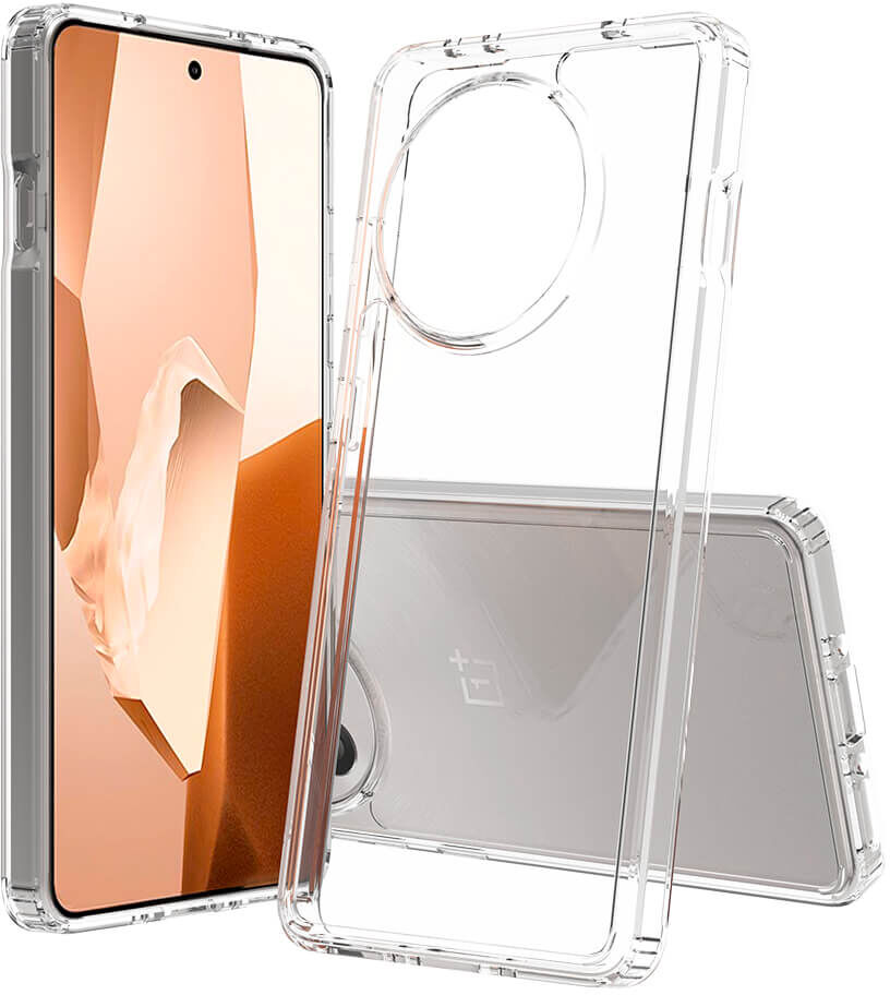 OnePlus 13R Screenor Bumper Suojakuori, Kirkas