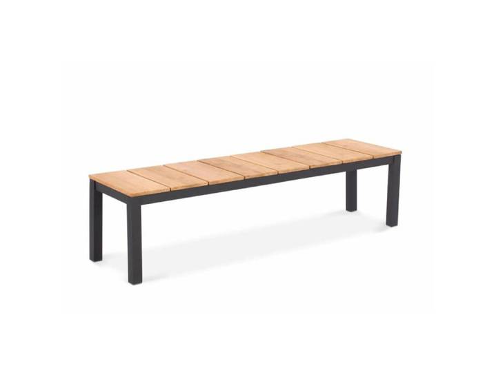 Gartenbank Teakholz massiv