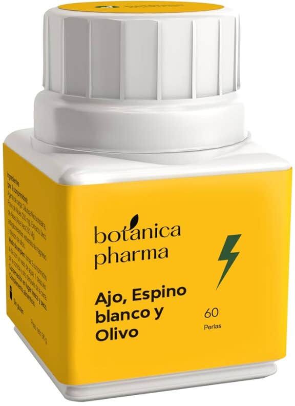BotánicaPharma Ajo + Espino Blanco + Olivo 700 mg 60 Perlas