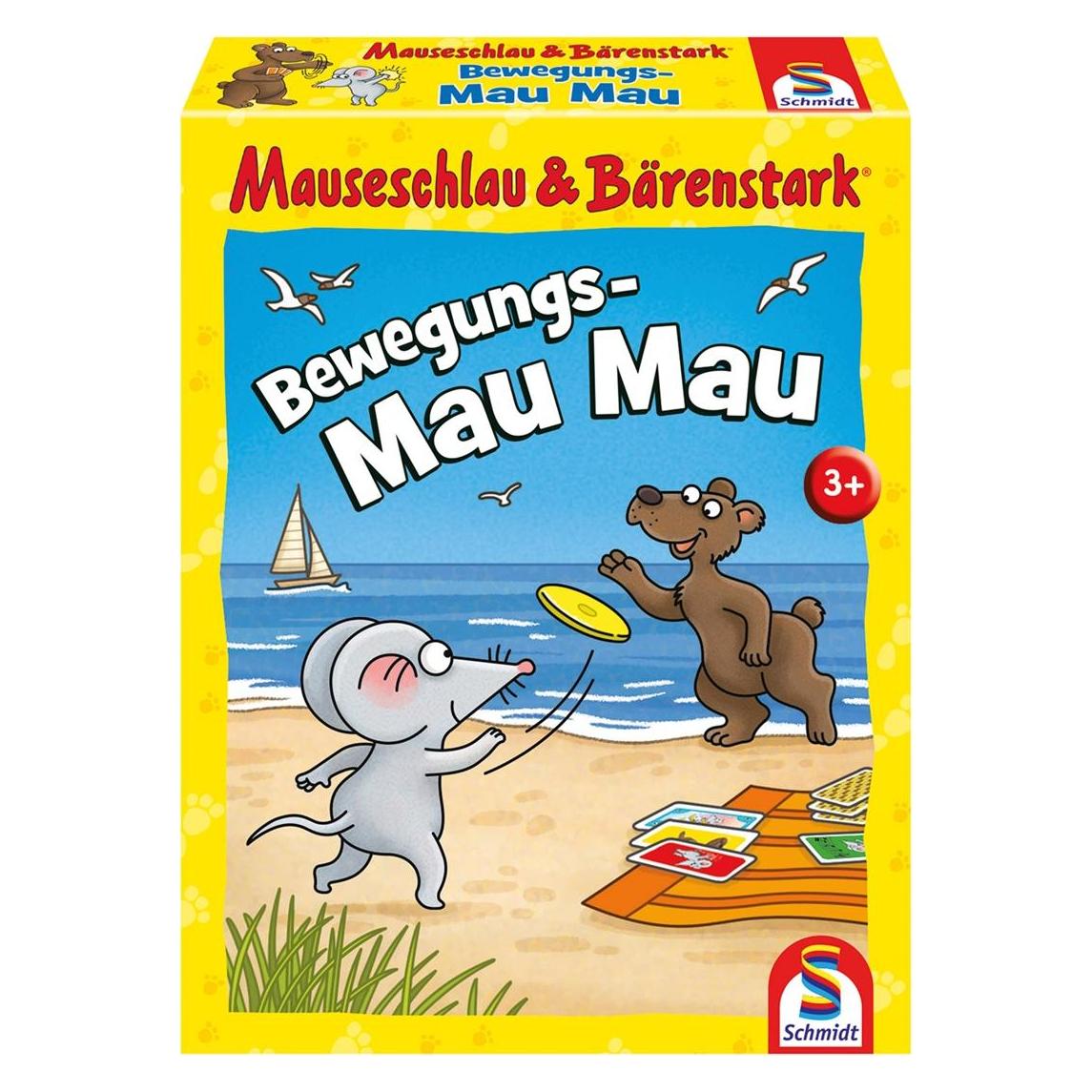 Schmidt Spiele Bewegungs-Mau Mau (d) (Deutsch, 2 - 4 Spieler) (75058)