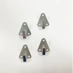DIAMOND CAR Metall-Planenhaken 4er-Set