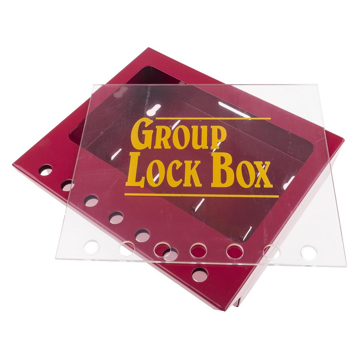Brady Metal wall-mounted group lockout boxes (105714)