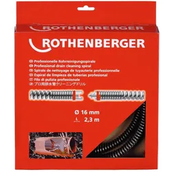 Rothenberger Rohrreinigungsspirale SMK 16 m, Reinigungsutensil