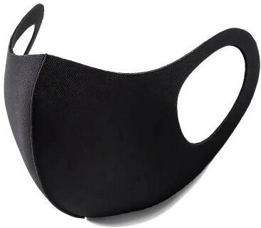 Uplift Picks Reusable 3D Face Mask Black Dustproof Protective Mask For Daily Wear 9 Pcs