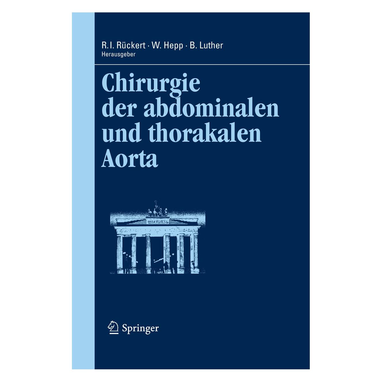 Springer Chirurgie der abdominalen und thorakale (Deutsch, Hardcover, Bernd Luther, Ralph I. Rückert, Wolfgang Hepp) (9783642117183)