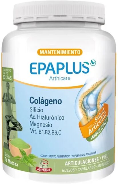 Epaplus Arthicare Mantenimiento Colágeno Sabor Té Matcha 387g
