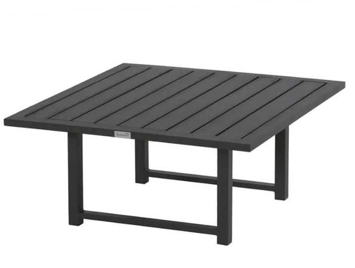 Hartman Tim Kaffeetisch Aluminium schwarz 90x90 cm
