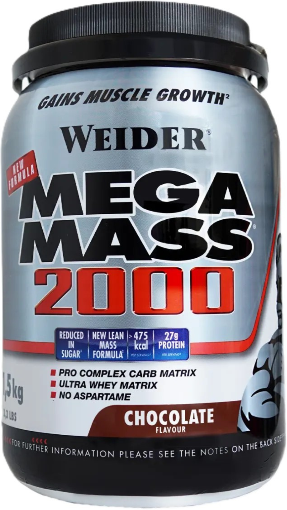 WEIDER Mega Mass 2000  1500 Grammi 