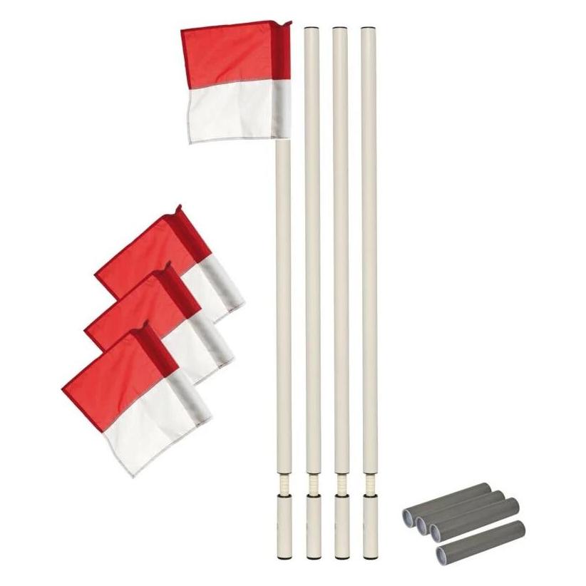 Kübler Sport Kipp-Grenzstangen 4er-Set (Stückliste)