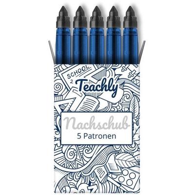 Teachly Nachschub Patrone 5er Set Schwarz