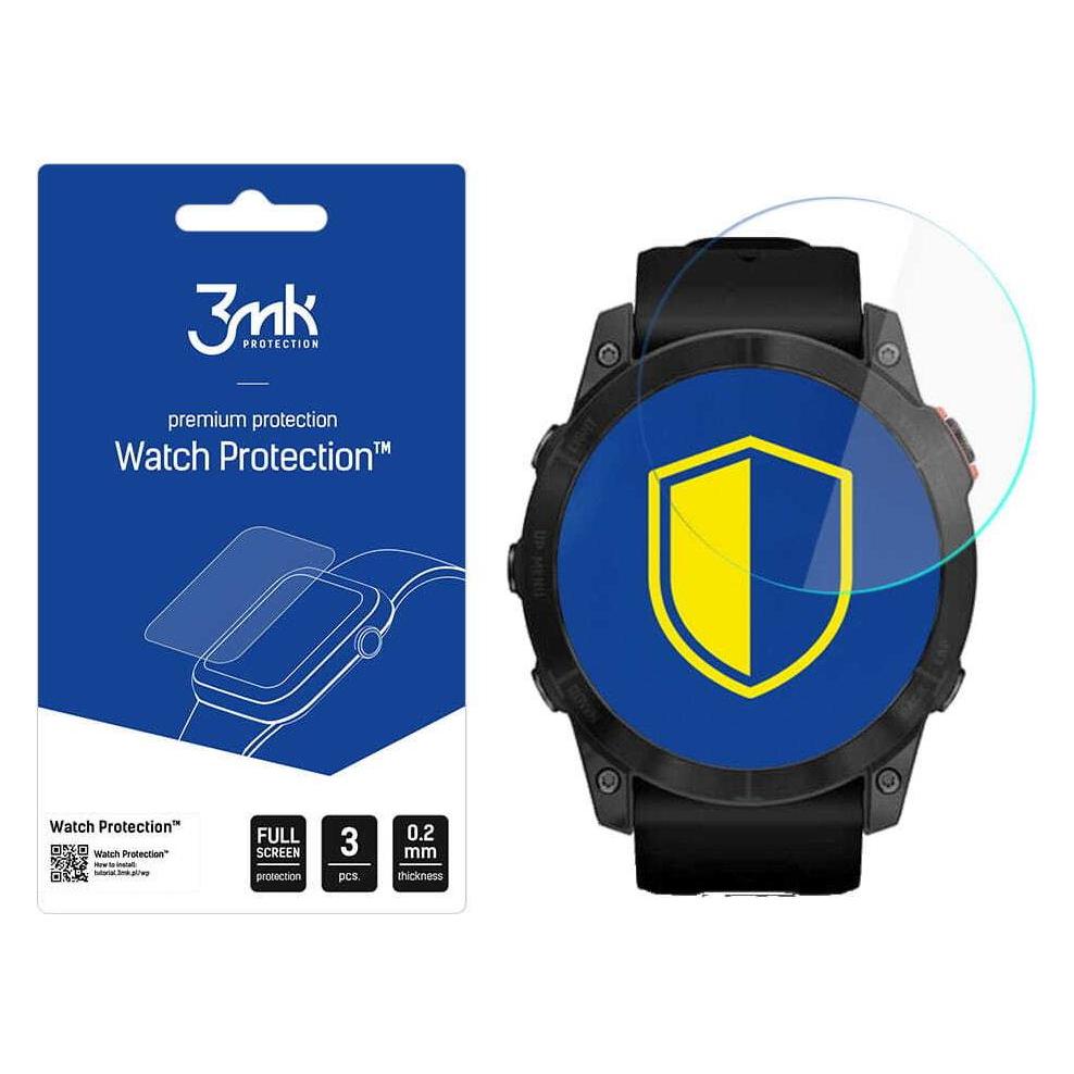 3MK hybrid glass Watch Protection FG for Garmin Fenix 7X (GSM115070)