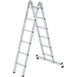 Munk Klappleiter 2-teilig mit nivello®-Traverse - 032212