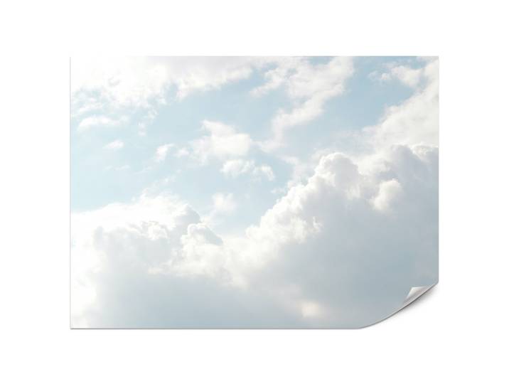 FOTOTAPETE für Schlafzimmer Dichte Weiße Wolken Himmel 200x140