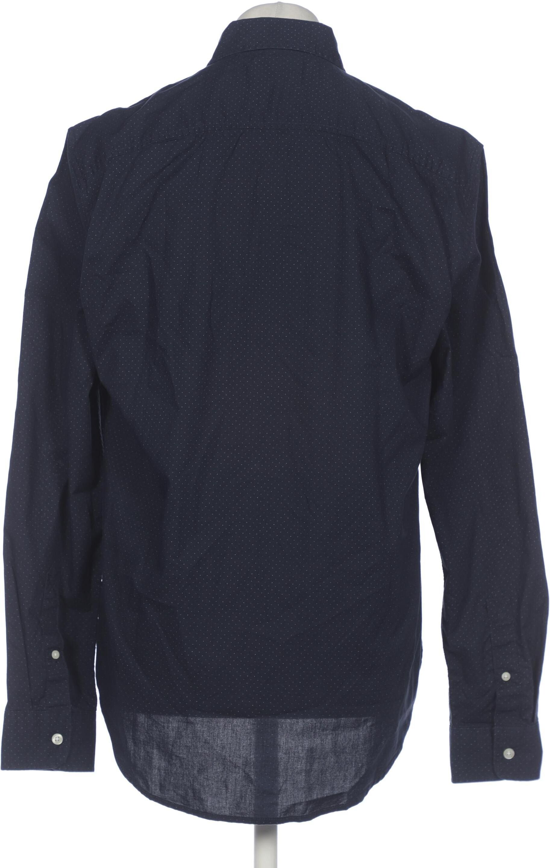 Timberland Herren Hemd, Marineblau, Gr. M, Baumwolle - Second Hand