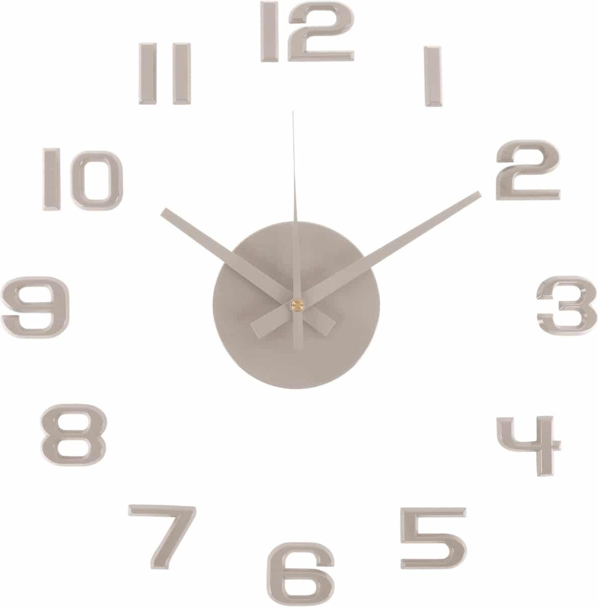 Karlsson Wandklok Diy Sunset Numbers - Grijs - Ø35cm - Scandinavisch Design