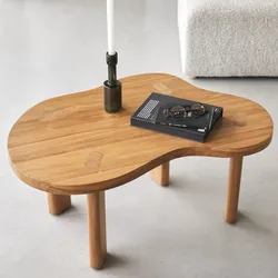 Couchtisch Lothaire aus Teakholz 90 x 60