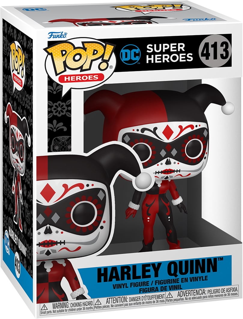 Funko Pop! DC Super Heroes Día de los Muertos Harley Quinn 413 Vinyl figuur