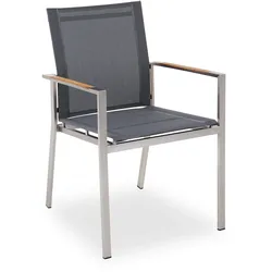 Gartenstuhl ALINE (BHT 56x85x60 cm) - Bezug: Stoff - BHT 56x85x60 cm