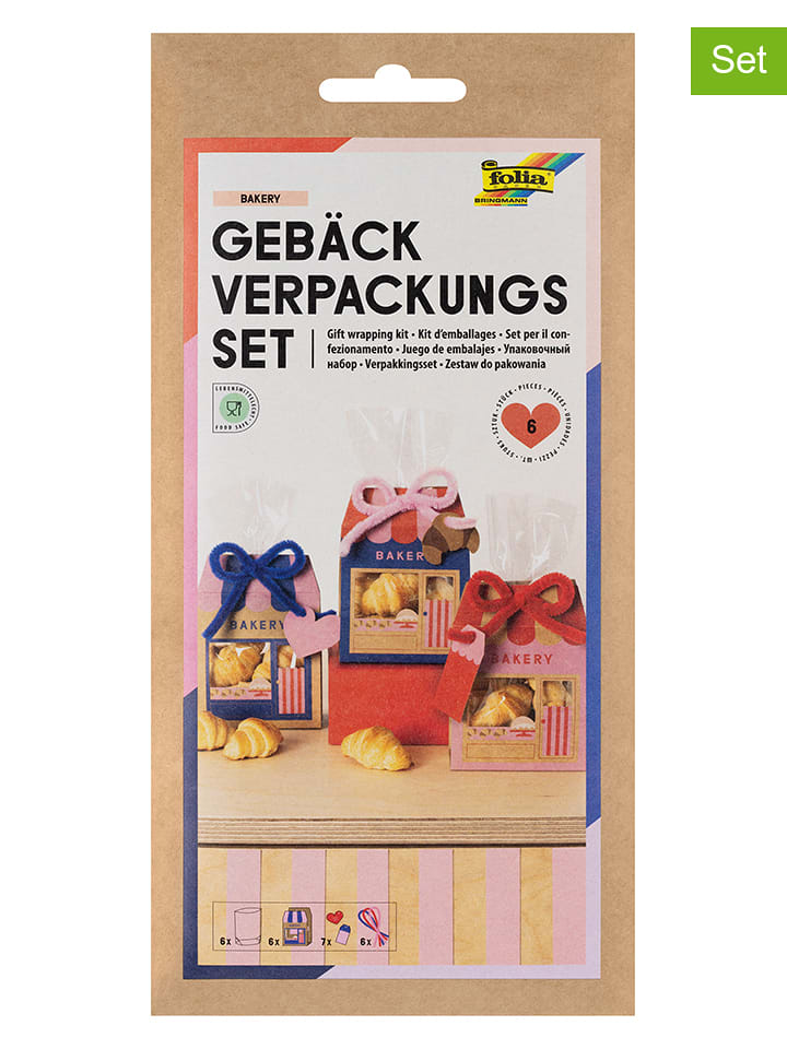 folia PAPER Gebäck-Verpackungsset "Bakery" - ab 10 Jahren - onesize