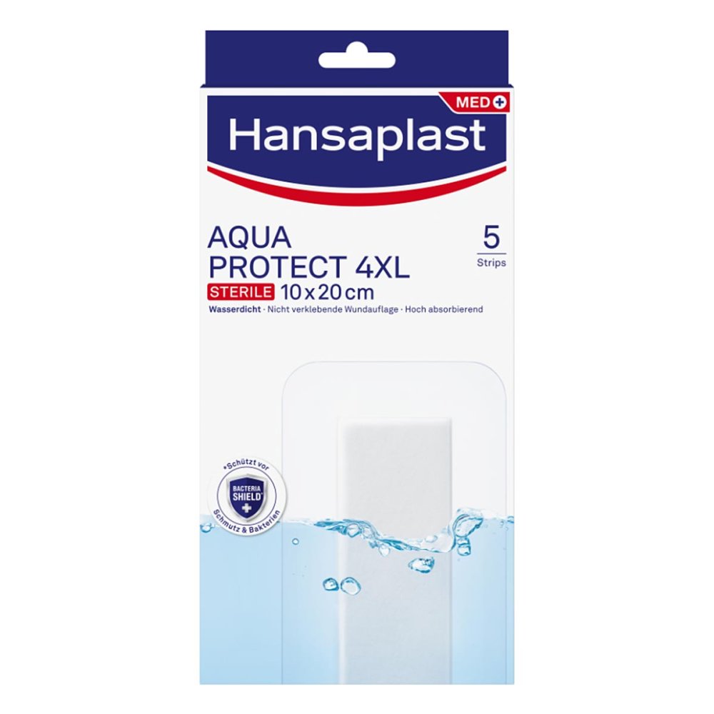 Beiersdorf AG Hansaplast Aqua Protect Wundverband steril 10x20 Cm 17268540