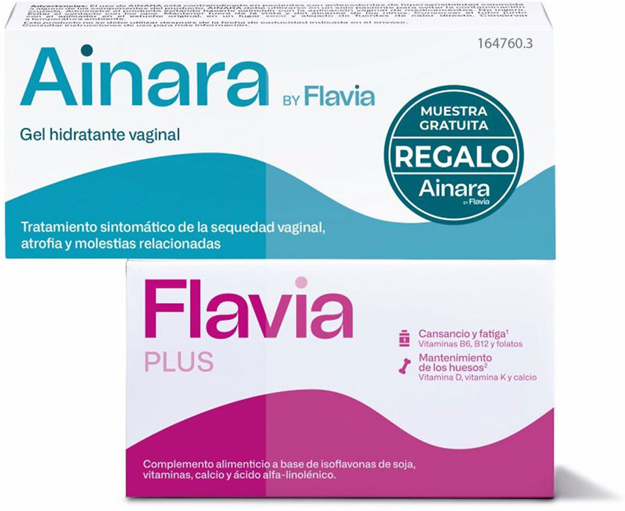 Flavia Plus + Ainara Gel Hidratante Pack 2 pz