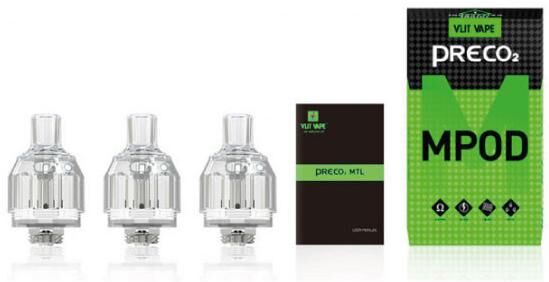 VZone Vlit Mpod Preco 2 Cartuccia Pod Ricambio - 3 Pezzi