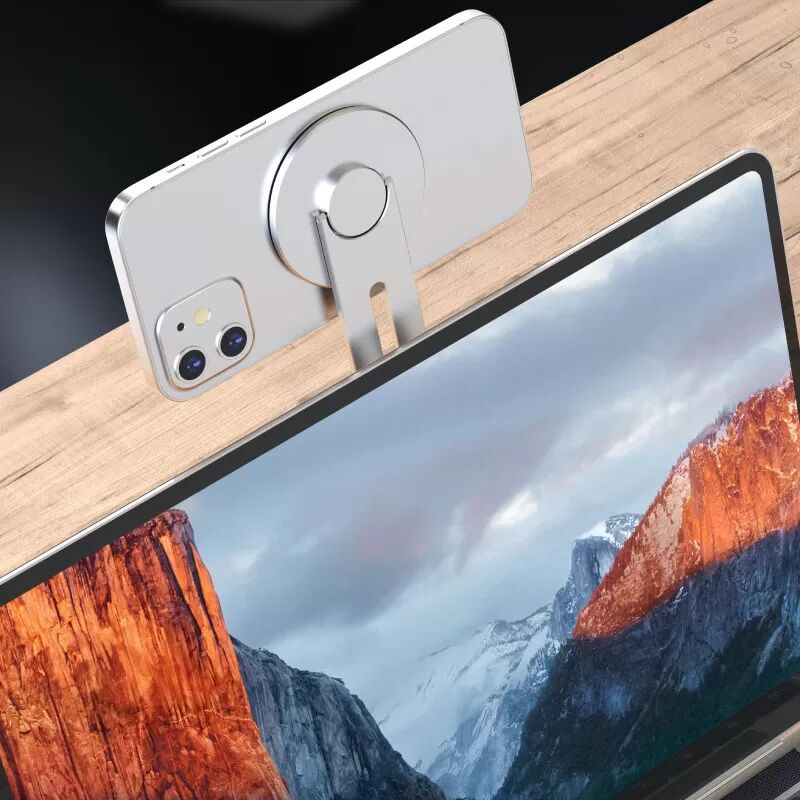 INF Support de téléphone portable pliable magnétique