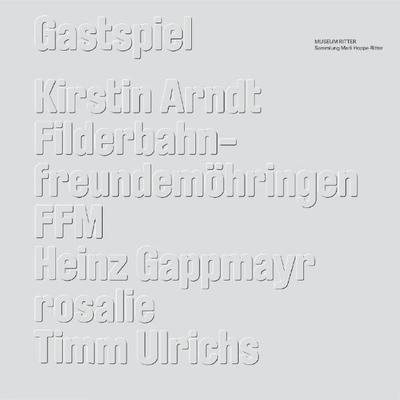 Gastspiel, Taschenbuch von Claudia Emmert,Heinz Gappmayr,Marli Hoppe-Ritter,Thomas Knubben,Andreas Pinczewski, Das Wunderhorn, 978-3-88423-315-3