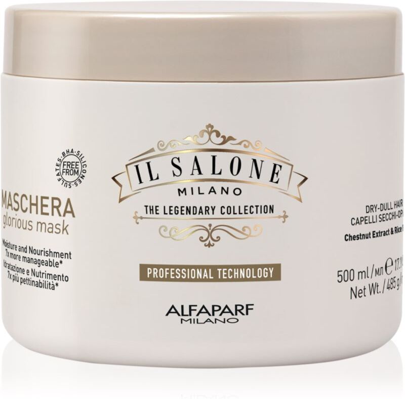 Alfaparf Milano Il Salone Milano Glorious erneuernde Maske für beschädigtes Haar 500 ml