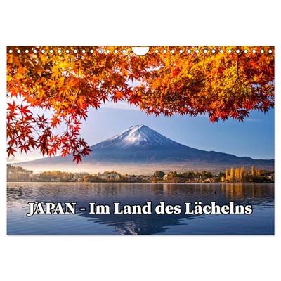 JAPAN - Im Land des Lächelns (Wandkalender 2027 DIN A4 quer), CALVENDO Monatskalender