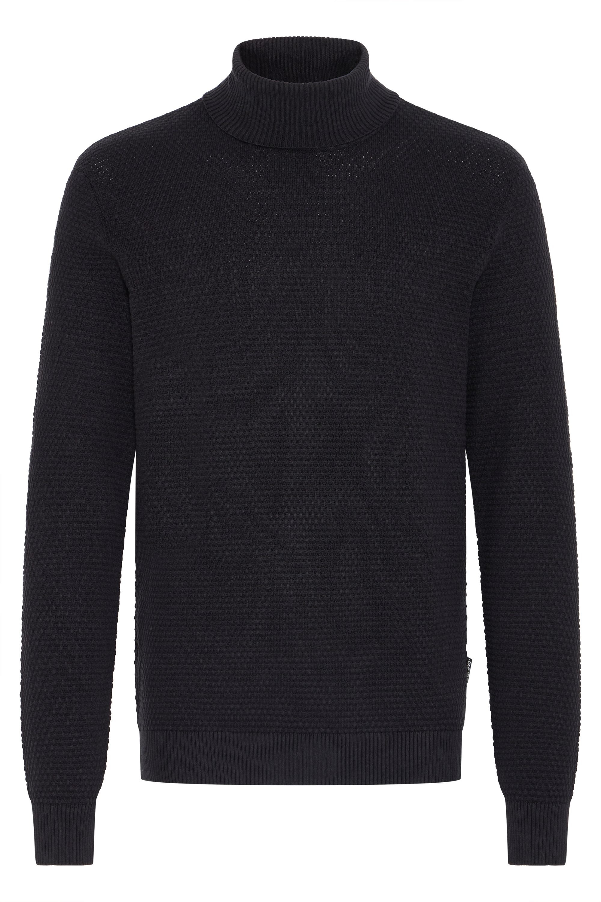Rollkragenpullover BLEND "Rollkragenpullover BHRedhill", Herren, Gr. XXL, schwarz, Obermaterial: 100% Baumwolle CO., Pullover Rollkragenpullover