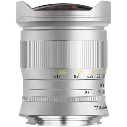 TTArtisan 11mm F2.8 EOS-R mount - Silver (Canon RF, Vollformat), Objektiv, Silber