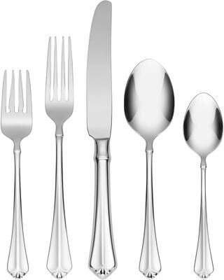 Oneida Juilliard 45 Piece Fine Flatware Set, Service For 8